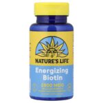 Nature's Life, Energizing Biotin, 2,500 mcg, 100 Vegcaps