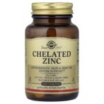 Solgar, Chelated Zinc, 100 Tablets (22 mg per Tablet)
