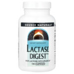 Source Naturals, Lactase Digest™, 180 Capsules (90 mg per Capsule)