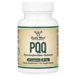 Double Wood Supplements, PQQ, 20 mg, 60 Capsules