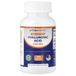 Vitamatic, Hyaluronic Acid, High Potency, 120 Vegetable Capsules