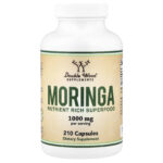 Double Wood Supplements, Moringa, 210 Capsules (500 mg per Capsule)