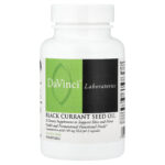 DaVinci Laboratories, Black Currant Seed Oil, 90 Softgels (500 mg per Softgel)