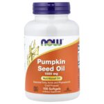 NOW Foods, Pumpkin Seed Oil, 100 Softgels (1,000 mg per Softgel)