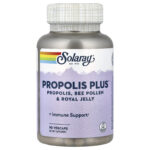 Solaray, Propolis Plus™, Propolis, Bee Pollen & Royal Jelly, 90 VegCaps