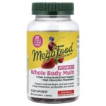 MegaFood, Women's Whole Body Multi Gummy, Strawberry, 90 Vegetarian Gummies