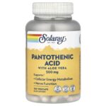 Solaray, Pantothenic Acid, 500 mg, 100 VegCaps