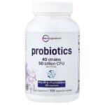 Micro Ingredients, Probiotics, 120 Vegetarian Capsules
