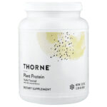 Thorne, Plant Protein, Vanilla, 1.39 lb (630 g)