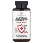 LifeSeasons, Clinical Immunity, Quick-Start, 60 Veg Capsules