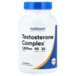 Nutricost, Testosterone Complex, 90 Capsules