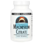 Source Naturals, Magnesium Citrate , 133 mg , 90 Capsules
