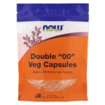 NOW Foods, Double "00" Veg Capsules, Approx. 250 Empty Veg Capsules