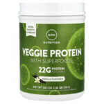 MRM Nutrition, Veggie Protein with Superfoods, Vanilla, 1.26 lb (570 g)