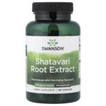 Swanson Vitamins, Shatavari Root Extract, Standardized, 500 mg, 120 Capsules