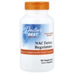 Doctor's Best, NAC Detox Regulators, 180 Veggie Caps