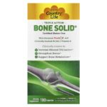 Country Life, Triple Action Bone Solid®, 180 Capsules