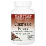 Planetary Herbals, Cordyceps Power™, 60 Tablets