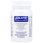 Pure Encapsulations, Chromium (Picolinate), 500 mcg, 60 Capsules