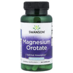 Swanson Vitamins, Magnesium Orotate, 654 mg, 60 Capsules