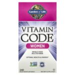 Garden of Life, Vitamin Code®, Whole Food Multivitamin, Women, 240 Vegetarian Capsules
