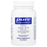 Pure Encapsulations, Alpha Lipoic Acid, 200 mg, 120 Capsules