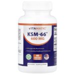 Vitamatic, KSM-66®, 60 Vegetable Capsules