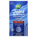 Nature's Way, Joint Movement Glucosamine®, Drink Mix, Ultra Strength, Unflavored, 20 Packets, 0.16 oz (4.56 g) Each