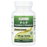 Best Naturals, P-5-P (Pyridoxal-5-Phosphate), 120 Tablets (50 mg per Tablet)