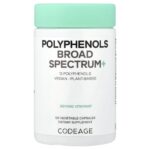 Codeage, Polyphenols Broad Spectrum+, 120 Vegetable Capsules