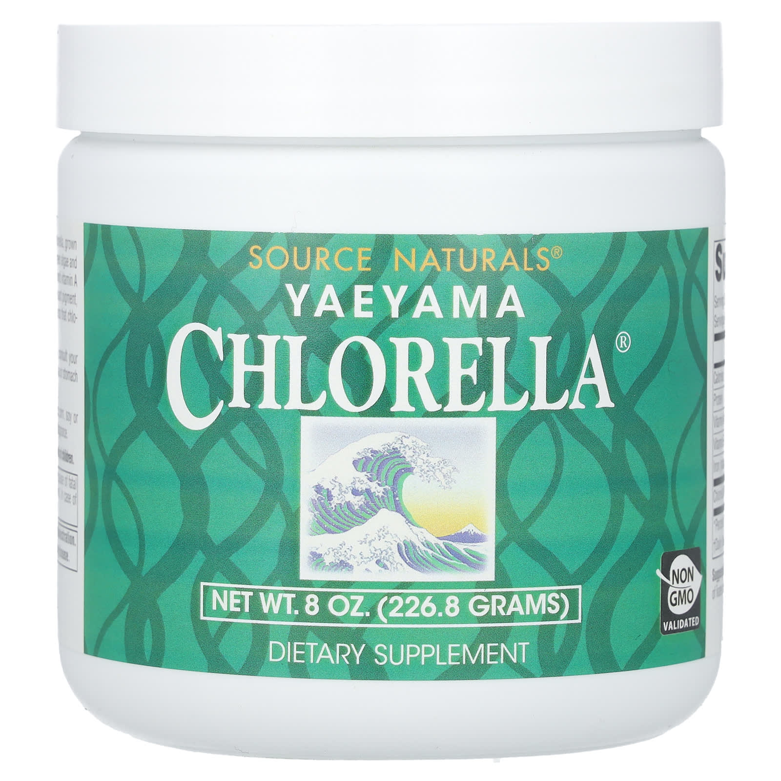 bd0976aacb366de8 Source Naturals, Yaeyama Chlorella®, 8 oz (226.8 g) - Image 1