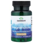 Swanson Vitamins, Pregnenolone, 10 mg, 90 Vegan Capsules