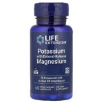 Life Extension, Potassium with Extend-Release Magnesium, 60 Vegetarian Capsules