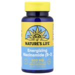 Nature's Life, Energizing Niacinamide (B-3), 500 mg, 100 Tablets