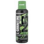 NutraBio, LeanShots L-Carnitine 3000, Green Apple, 16 fl oz (473 ml)