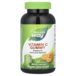 Nature's Way, Vitamin C Gummies, Orange, 120 Gummies (125 mg per Gummy)