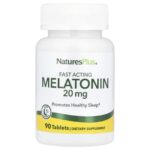 NaturesPlus, Melatonin, 20 mg, 90 Tablets