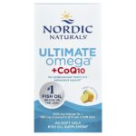 Nordic Naturals, Ultimate Omega® + CoQ10, Lemon, 60 Soft Gels