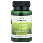 Swanson Vitamins, Hibiscus Flower, 400 mg, 60 Capsules