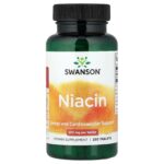 Swanson Vitamins, Niacin, 100 mg, 250 Tablets