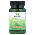 Swanson Vitamins, Thymus Glandular, 500 mg, 60 Capsules