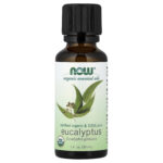 NOW Foods, Organic Essential Oils, Eucalyptus, 1 fl oz (30 ml)