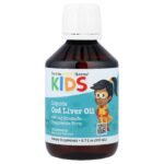 California Gold Nutrition, Norwegian Kids Cod Liver Oil, Natural Strawberry, 6.7 fl oz (200 ml)