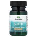 Swanson Vitamins, 5-HTP, 50 mg, 60 Vegan Capsules