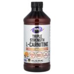NOW Foods, Sports, L-Carnitine, Triple Strength, Citrus, 16 fl oz (473 ml)