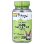 Solaray, True Herbs, Blue Skullcap, 425 mg, 100 VegCaps