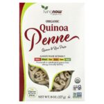 NOW Foods, Living Now®, Organic Quinoa Penne, 8 oz (227 g)