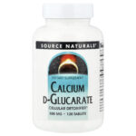 Source Naturals, Calcium D-Glucarate, 120 Tablets (500 mg per Tablet)