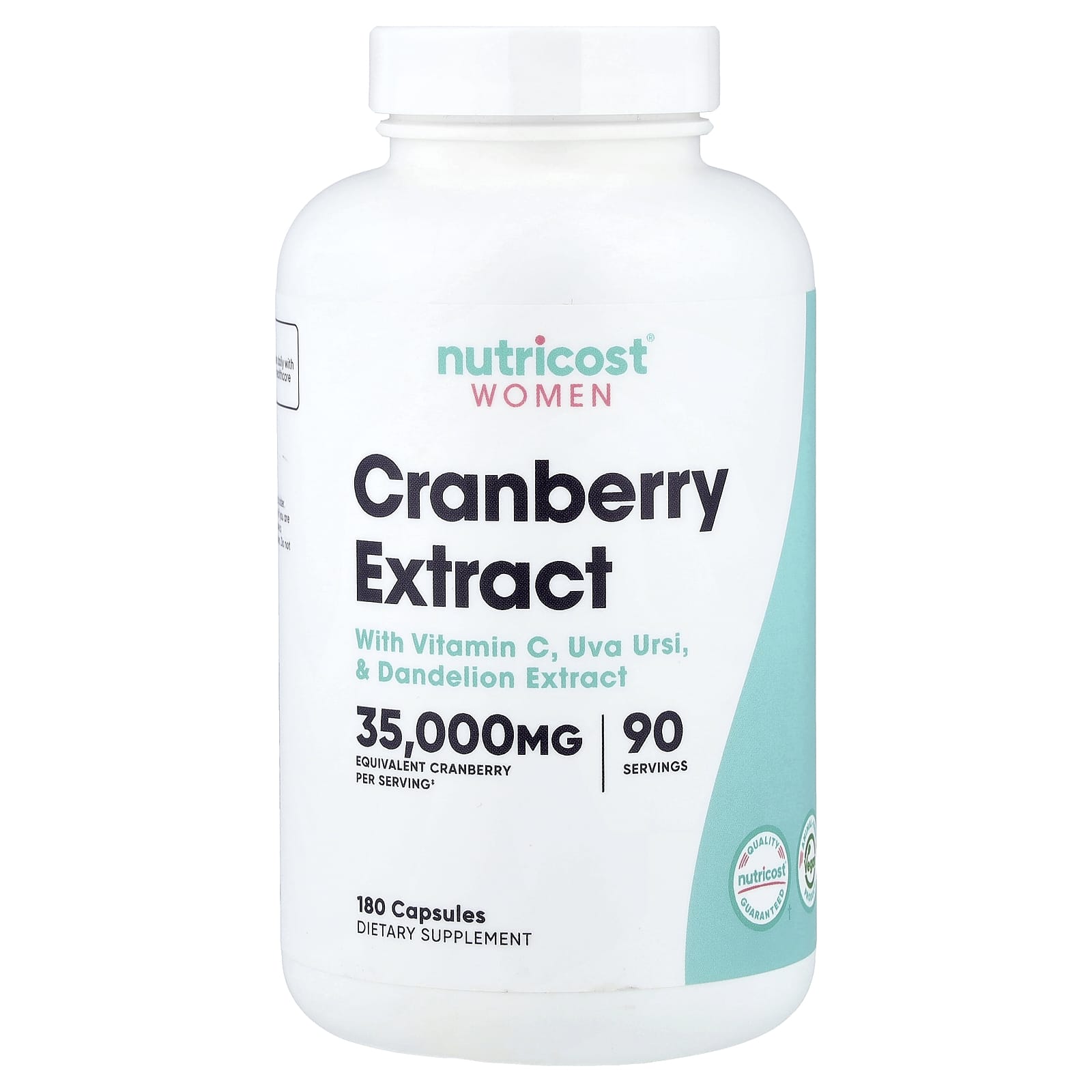 c73de9e6550689d2 Nutricost, Women, Cranberry Extract, 180 Capsules - Image 1