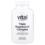 Vital Nutrients, Triple Magnesium Complex, 180 Vegan Capsules (250 mg per Capsule)